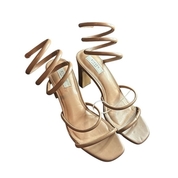 NEW Steven by Steve Madden New York Jaidin Sandal in Nude Beige Tan - Size 10 - Picture 3 of 9